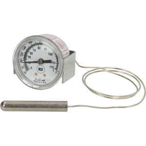 TELE-THERMOMETER WHITE ϕ 52 mm