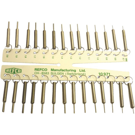 GAUGE FOR CAPILLARY TUBES GAUGE FOR CAPILLARY TUBES