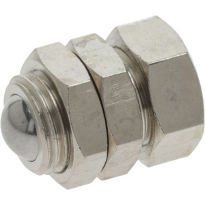 NICKEL PLATED DOOR CATCH ϕ 13x24 mm