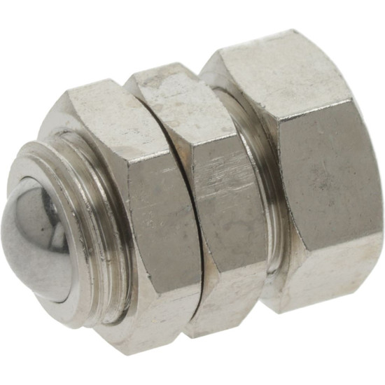 NICKEL PLATED DOOR CATCH ϕ 13x24 mm