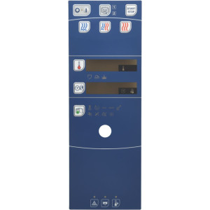 CONTROL PLATE ELECTR. BLUE