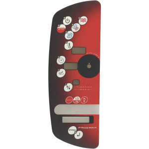 RED ELECTRONIC PLATE