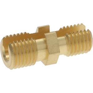 MILLED DOUBLE FITTING M8x1-M9x1