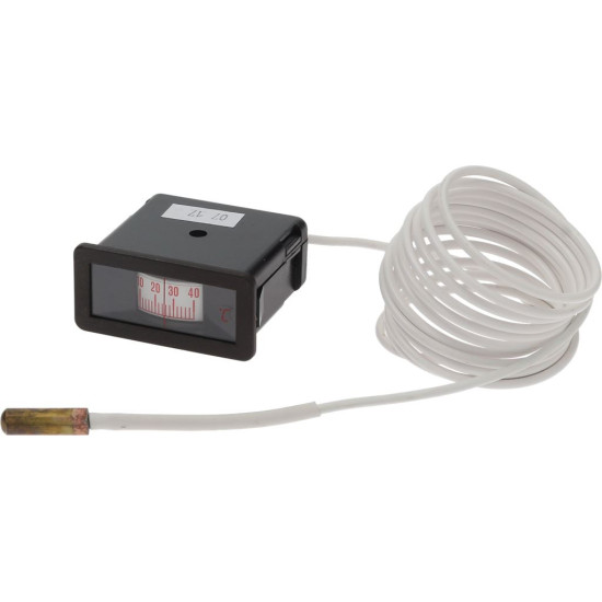 TELETHERMOMETER BLACK 58x25 mm -40+40°C TELETHERMOMETER BLACK 58x25 mm -40+40°C