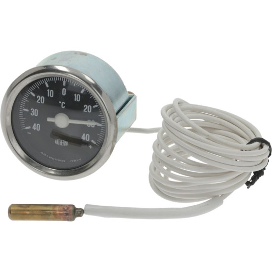 TELETHERMOMETER BLACK ϕ 52 mm -40+40°C TELETHERMOMETER BLACK ϕ 52 mm -40+40°C