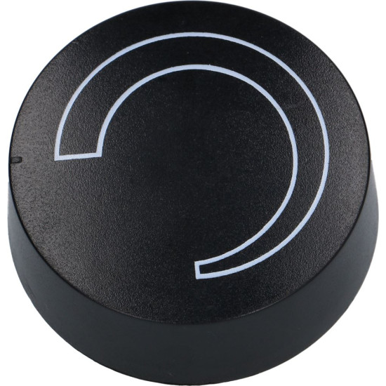KNOB BLACK ϕ 41 mm SILK-SCREEN PRINTED