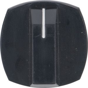 BLACK KNOB ABS 38x38 mm