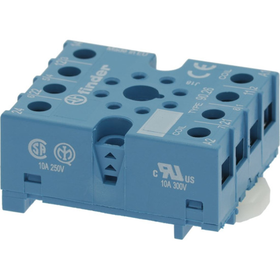 SOCKET WITH TERMINAL BLOCK FINDER 90.26