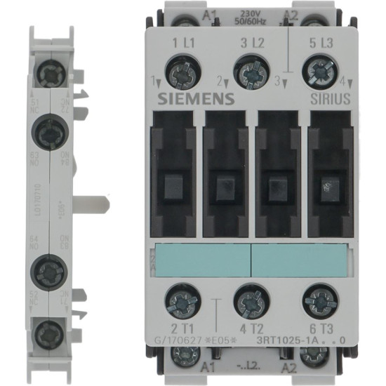 CONTACTOR SIEMENS 3RT20251-AL20 CONTACTOR SIEMENS 3RT20251-AL20