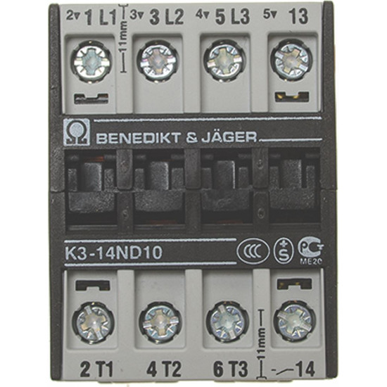 CONTACTOR BENEDIKT/JAGER K3-14ND10 CONTACTOR BENEDIKT/JAGER K3-14ND10
