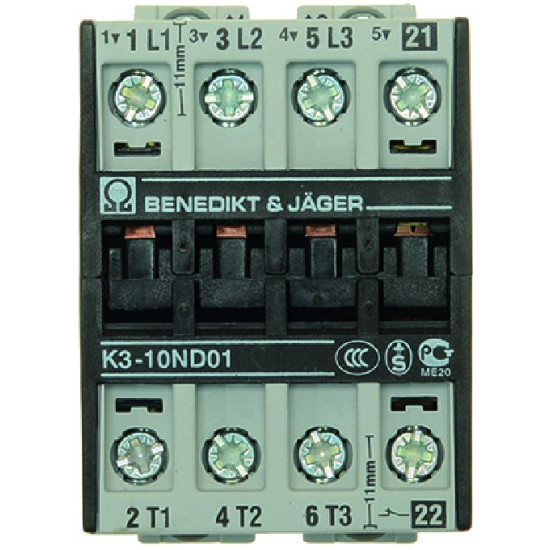 CONTACTOR BENEDIKT/JAGER K3-10ND01 CONTACTOR BENEDIKT/JAGER K3-10ND01