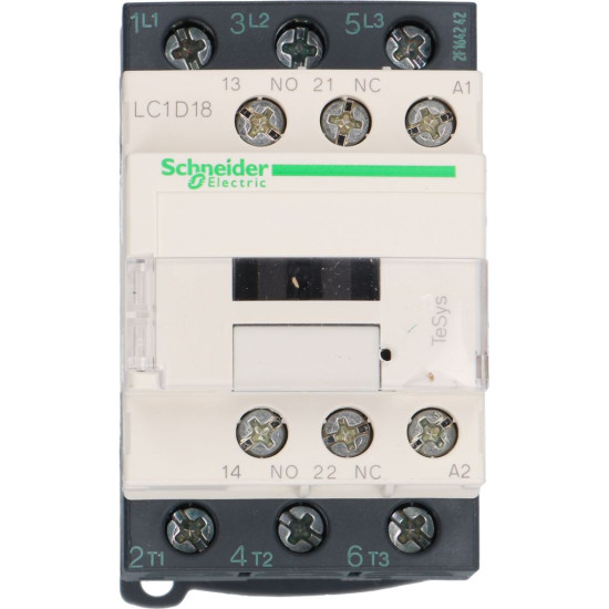 CONTACTOR SCHNEIDER LC1D18P7 CONTACTOR SCHNEIDER LC1D18P7