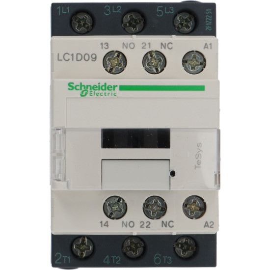 CONTACTOR SCHNEIDER LC1D09V7 CONTACTOR SCHNEIDER LC1D09V7