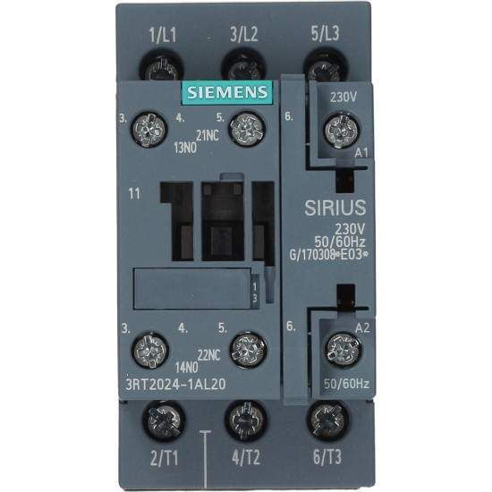 CONTACTOR SIEMENS 3RT2024-1AL20 CONTACTOR SIEMENS 3RT2024-1AL20