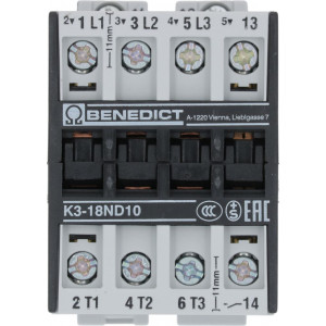 CONTACTOR BENEDIKT/JAGER K3-18ND10