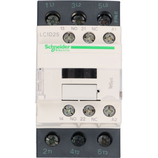 CONTACTOR SCHNEIDER LC1D25P7 CONTACTOR SCHNEIDER LC1D25P7