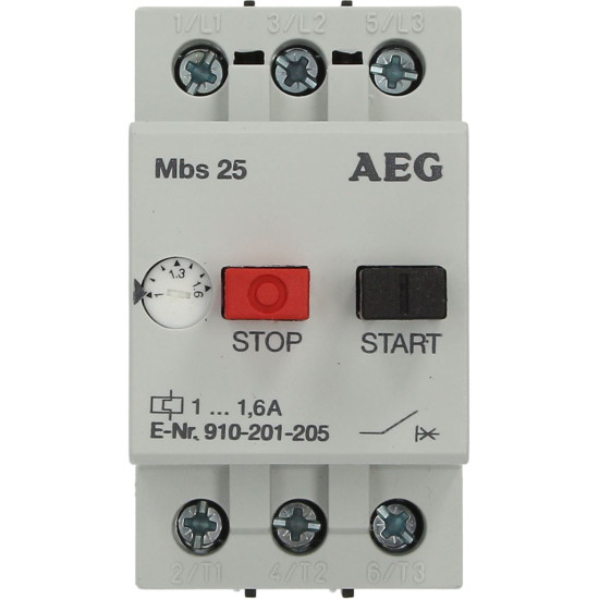 MOTOR PROTECTION SWITCH AEG Mbs25-016 MOTOR PROTECTION SWITCH AEG Mbs25-016