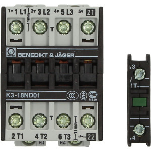 CONTACTOR BENEDIKT/JAGER K3-18ND01