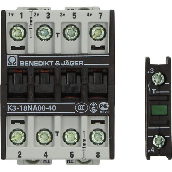 CONTACTOR BENEDIKT/JAGER K3-18A00-40 CONTACTOR BENEDIKT/JAGER K3-18A00-40