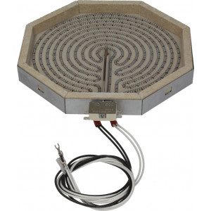 RADIANT HEATING ELEMENT OCTAGON. ϕ 300mm