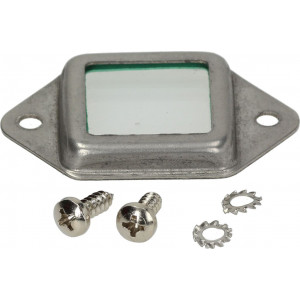 COMPLETE CHAMBER GLASS 35x35 mm