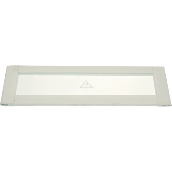 GLASS FOR OVEN DOOR 385x163x5 mm