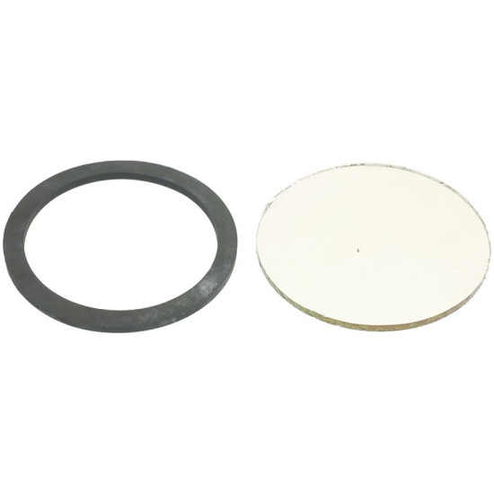GLASS FOR OVEN LAMP RECEPTACLE ϕ 78 mm