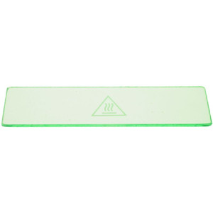 GLASS FOR OVEN DOOR 325x92x6 mm