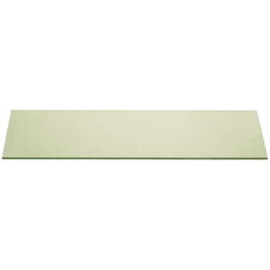 GLASS FOR OVEN DOOR 410x131x4 mm