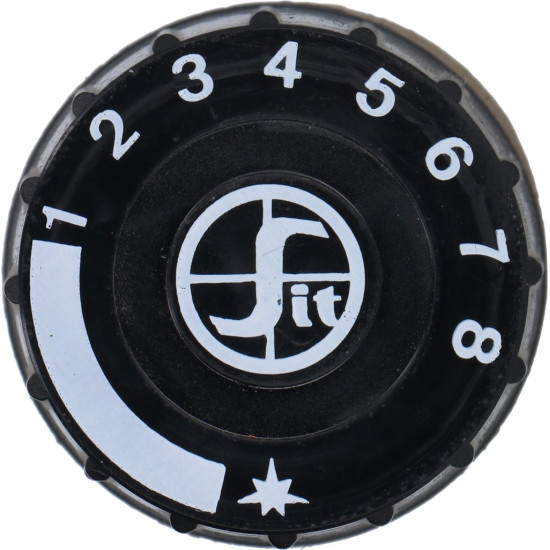 KNOB MINISIT BLACK ϕ 37 mm