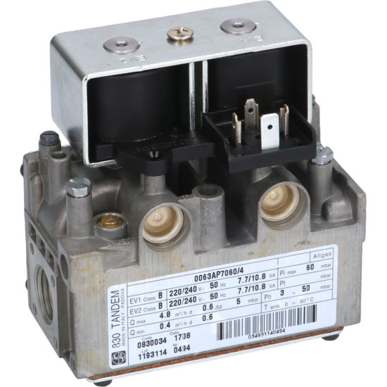 VALVE 830 TANDEM ϕ 1/2 VALVE 830 TANDEM ϕ 1/2