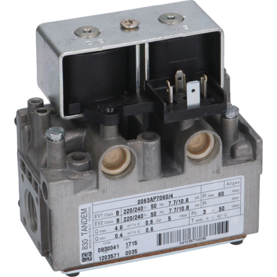 VALVE 830 TANDEM ϕ 1/2 VALVE 830 TANDEM ϕ 1/2
