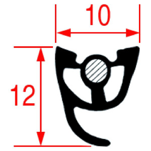 GASKET OVEN DOOR 585 mm