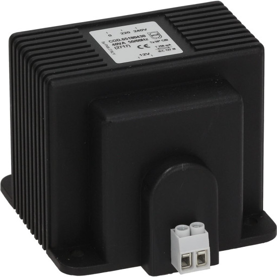 TRANSFORMER 0-220-240V/12V 40VA TRANSFORMER 0-220-240V/12V 40VA