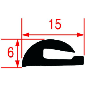 GASKET FOR OVEN GLASS