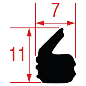 COVER GASKET 2048 mm