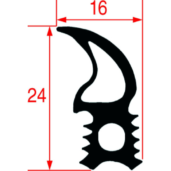 GASKET FOR OVEN DOOR 510x465 mm GASKET FOR OVEN DOOR 510x465 mm