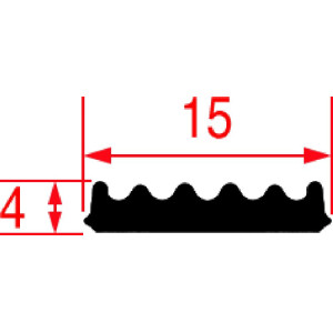 DOOR GASKET 1000 mm