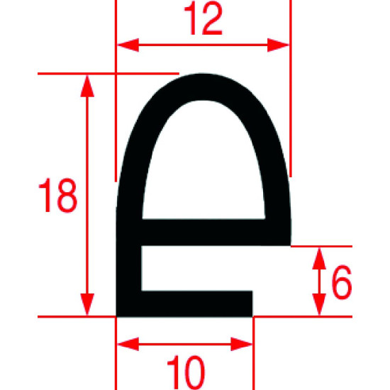 GASKET FOR OVEN DOOR 2030 mm GASKET FOR OVEN DOOR 2030 mm