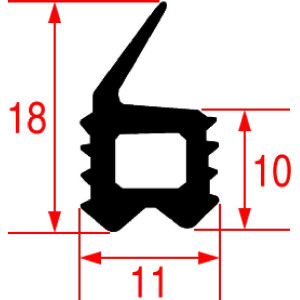 DOOR GASKET 580x540 mm