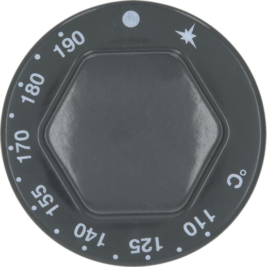 KNOB BLACK ϕ 70 mm 110-190°C KNOB BLACK ϕ 70 mm 110-190°C