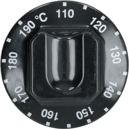 KNOB BLACK ϕ 60 mm 110-190°C