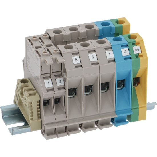 TERMINAL BLOCK 5 POLES DIN GUIDE 110 mm TERMINAL BLOCK 5 POLES DIN GUIDE 110 mm