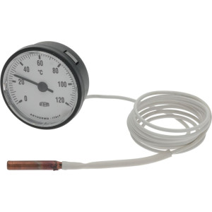 TELE-THERMOMETER WHITE ϕ 52 mm 0-120°C