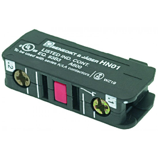 AUXILIARY CONTACT BENEDIKT/JAGER HN01 AUXILIARY CONTACT BENEDIKT/JAGER HN01