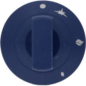 KNOB BLUE ϕ 60 mm SILK-SCREEN PRINTED