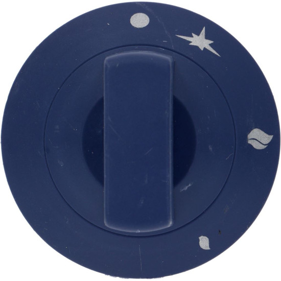 KNOB BLUE ϕ 60 mm SILK-SCREEN PRINTED KNOB BLUE ϕ 60 mm SILK-SCREEN PRINTED