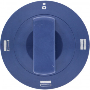 KNOB BLUE ϕ 60 mm SILK-SCREEN PRINTED