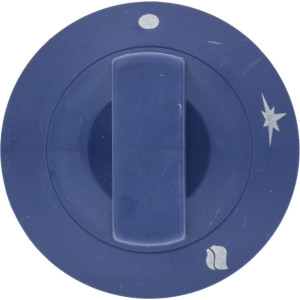 KNOB BLUE ϕ 60 mm SILK-SCREEN PRINTED