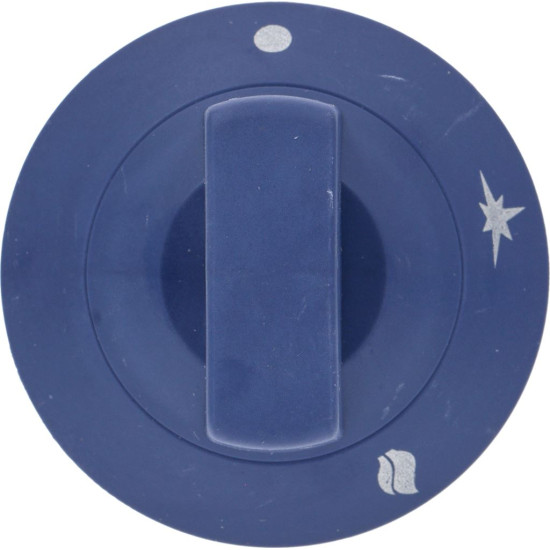 KNOB BLUE ϕ 60 mm SILK-SCREEN PRINTED KNOB BLUE ϕ 60 mm SILK-SCREEN PRINTED